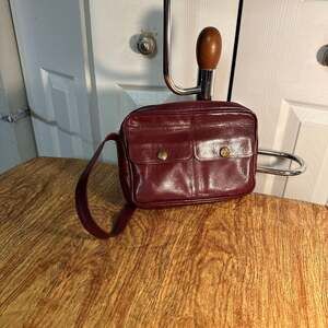 CÉLINE vintage brown leather bag